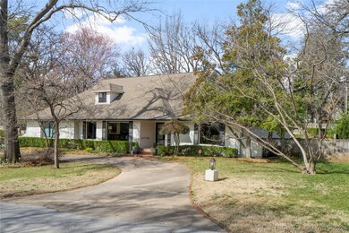 Half acre lot with mature trees private park like