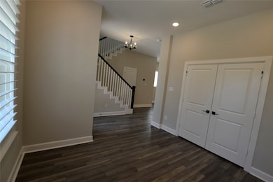 Built in desk in closet