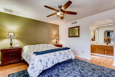 Master Bedroom Open to Vanity Area