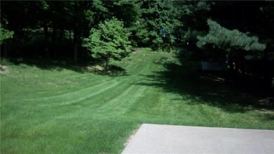 View of rear yard.