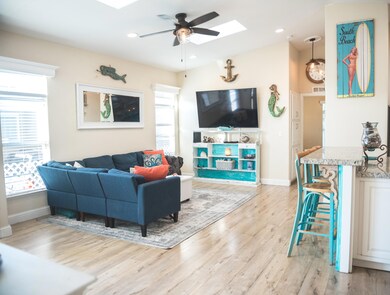 Living Room with Bar