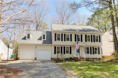 House is located on private lot leading into a cul