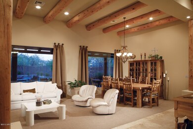 Custom home detailed through out...