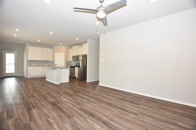 Kitchen / family room open concept design
