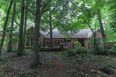 back deck, back view
