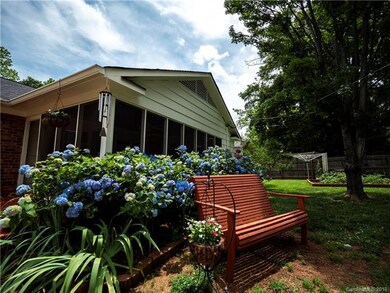 Gorgeous Spot to Sit! Among the Hydrangeas Edging 