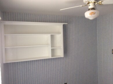 Shelf in bedroom