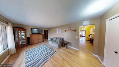 Open and bright living room