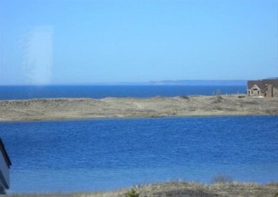 View of Man Made Lake and Lake Michigan