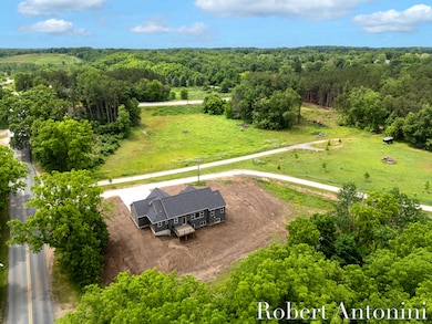 Aerial of Back of Home