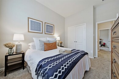 Bedroom #2 with high ceilings!
