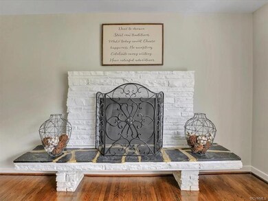 Unique LR FP with Raised Slate Hearth