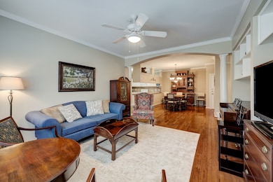 Living room looking toward dining room.