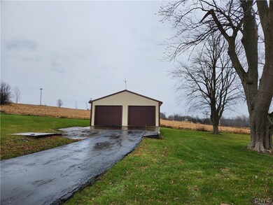 oversized 2-car garage