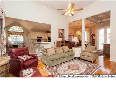 Large view of Living Room, Foyer, Dining Room, Bre