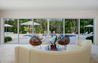 Living Room Overlooking Pool