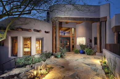 Gated Front Entrance