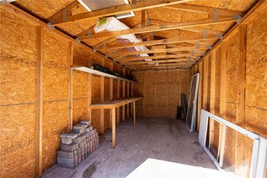 INTERIOR OF SHED