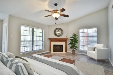 Fireplaces in the Living Room and Primary bedroom