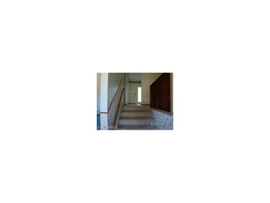 stairs to living room