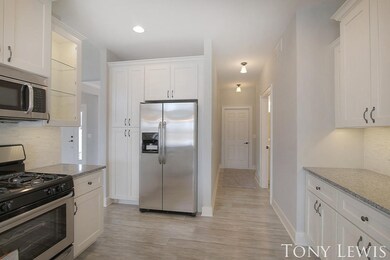 Kitchen with granite