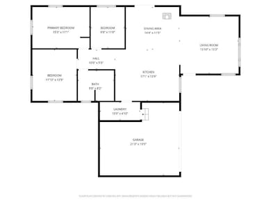 Main house floorpan.