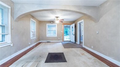 Dining area closest to you, then living room.