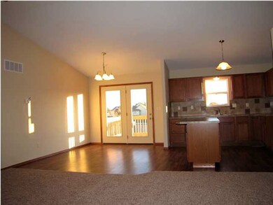 View From Entry Through Living Room to Dining Room