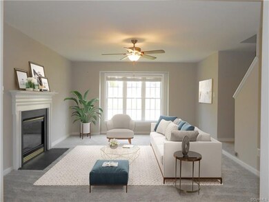 Family Room ( Staged Photo )
