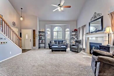 Looking into living room from dining room. Living