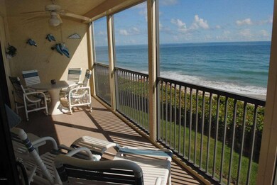 Screened patio w/ awesome ocean views