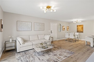 A spacious, bright living room featuring all-new,