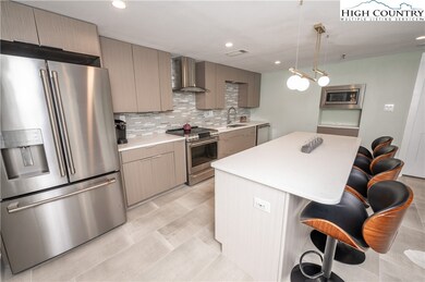 Kitchen features microwave convection oven, exhaus