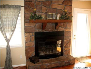 Pretty fireplace!