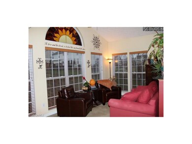Sunroom off the rear of the home overlooks the kit