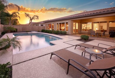 Pool Area Twilight