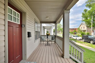 Spacious Front Porch