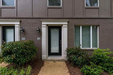 The front door opens to the courtyard.