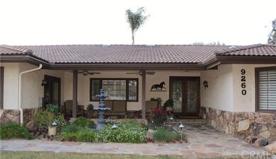 Large shaded welcoming front porch