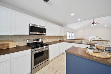 Updated gas range and microwave !