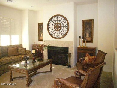 formal living and dining with fireplace