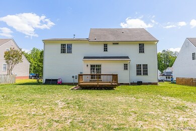 REAR EXTERIOR, DECK