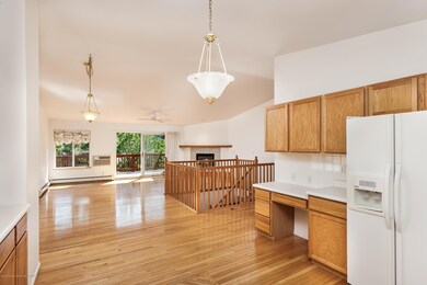 Kitchen, dining, living room