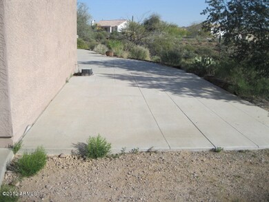 Side patio