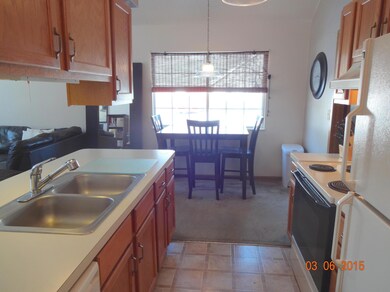 Kitchen with View to Dinette Area