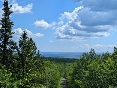 View of mountain feature featuring a water view