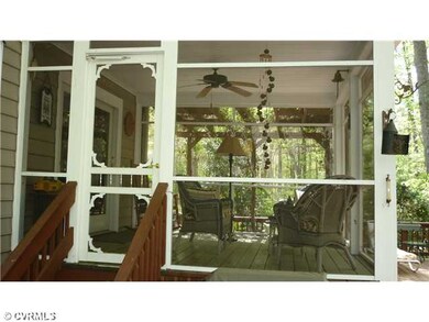 Porch - Screened in porch over looking landscaped 