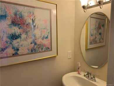 1st level half bathroom