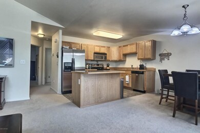Open Living/Dining/Kitchen