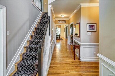 2-story foyer with hardwood floors, Restoration Ha
